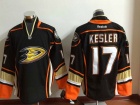 Anaheim Mighty Ducks #17 Ryan Kesler Black Hokcey Jersey