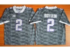 TCU Horned Frogs #2 Trevone Boykin Grey NCAA Limited Football Jerseys