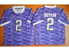 TCU Horned Frogs #2 Trevone Boykin Purple NCAA Limited Football Jerseys