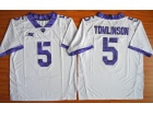 TCU Horned Frogs #5 LaDainian Tomlinson White NCAA Limited Football Jerseys