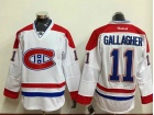 Montreal Canadiens #11 Brendan Gallagher White Hockey Jersey