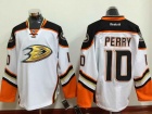 Anaheim Mighty Ducks #10 Corey Perry White Hockey Jersey