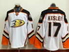 Anaheim Mighty Ducks #17 Ryan Kesler White Hockey Jersey