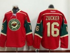 Minnesota Wild #16 Jason Zucker Red Hockey Jersey