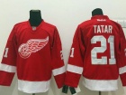 Detroit Red Wings #21 Tomas Tatar Red Hockey Jersey