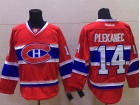 Montreal Canadiens #14 Tomas Plekanec Red Hockey Jersey