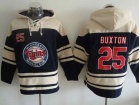 Minnesota Twins #25 Byron Buxton Blue Baseball Hoodie