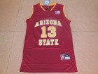 Arizona State Sun Devils #13 James Harden Red NCAA College Basketball Jerseys