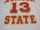 Arizona State Sun Devils #13 James Harden White NCAA College Basketball Jerseys