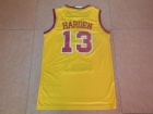 Arizona State Sun Devils #13 James Harden Yellow NCAA College Basketball Jerseys