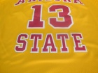 Arizona State Sun Devils #13 James Harden Yellow NCAA College Basketball Jerseys