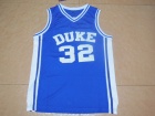 Duke Blue Devils #32 Christian Laettner Blue College Basketball Jerseys