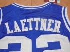 Duke Blue Devils #32 Christian Laettner Blue College Basketball Jerseys