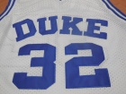 Duke Blue Devils #32 Christian Laettner White College Basketball Jerseys