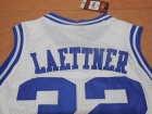 Duke Blue Devils #32 Christian Laettner White College Basketball Jerseys