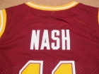 Santa Clara University #11 Steve Nash Red Basketball Jerseys