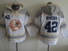 New York Yankees #42 Mariano Rivera White Baseball Hoodie