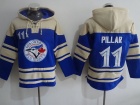 Toronto Blue Jays #11 Kevin Pillar Blue Baseball Hoodie