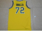 Notorious B.I.G. #72 Biggie Smalls Bad Boy Yellow Stitched Basketball Jerseys