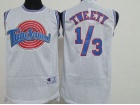 Space Jam Tune Squad #1/3 Tweety Jersey White Stitched Basketball Jerseys