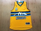 Denver Nuggets #0 Emmanuel Mudiay Yellow Stitched Basketball Jersey