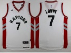 Toronto Raptors #7 Kyle Lowry White Stitched Basketball Jersey