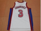 Like Mike Movie Knights #3 Calvin Cambridge White Stitched Basketball Jersey