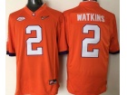 Clemson Tigers #2 Sammy Watkins Orange Playoff Diamond Football Jerseys