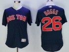 Boston Red Sox #26 Wade Boggs Blue Flex Base Jerseys