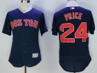 Boston Red Sox #24 David Price Blue Flex Base Jerseys