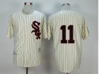 Chicago White Sox #11 Luis Aparicio Cream Throwback Jerseys