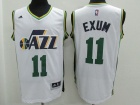 Utah Jazz #11 Dante Exum White Stitched Basketball Jersey