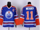 Edmonton Oilers #11 Mark Messier Blue CCM Jersey