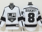 Los Angeles Kings #8 DOUGHTY  White  Jersey