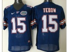 Nike Florida Gators #15 Tim Tebow Royal Blue College Football Jersey