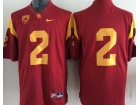 USC Trojans #2 Robert Woods Red Limited College Football Jerseys