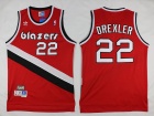 Portland Trail Blazers #22 Trail Drexler Red Basketball Jerseys