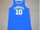 #10 Dennis Rodman Blue Stitched College Basketball Jersey