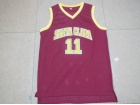 #11 Steve Nash Red Stitched College Basketball Jersey