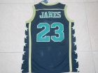 St. Vincent-St. Mary High School Irish #23 Lebron James Black Stitched College Basketball Jersey