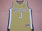 #3 Chris Paul Yellow Stitched College Basketball Jersey