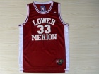 Lower Merion #33 Kobe Bryant Red Stitched College Basketball Jersey