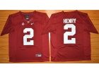 Alabama Crimson Tide #2 Derrick Henry Red Diamond Quest College Football Jerseys