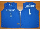 2016 Kentucky Wildcats #1 Skal Labissiere Blue College Baketbal Jerseys