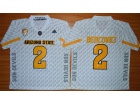 Arizona State Sun Devils #2 Mike Bercovici White Desert Ice College Football Jersey