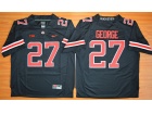 Ohio State Buckeyes #27 Eddie George Blackout College Football Jersey