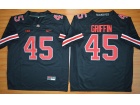 Ohio State Buckeyes #45 Archie Griffin Blackout College Football Jersey