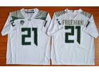 Oregon Ducks #21 Royce Freeman White Limited College Football Jersey