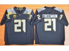 Oregon Ducks #21 Royce Freeman Black Limited College Football Jersey