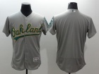 Oakland Athletics Blank Grey Flex Base Jerseys